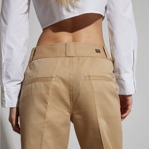 NESSA MID-RISE STRAIGHT LEG PANT, KHAKI